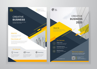 Corporate Business Cover or FlyerDesign. Can use to Brochure, Leaflets, Pamphlet, Annual Report, Presentation, Company profile, Banner, Magazine, Poster, Portfolio. Print template design in A4