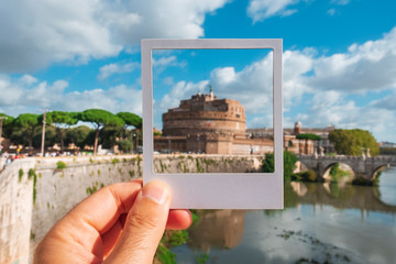 Castel Sant Angelo in Rome, Italy.