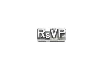 movable type rsvp text