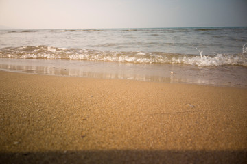 beach at sunset