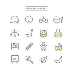 CHILDCARE ICON SET