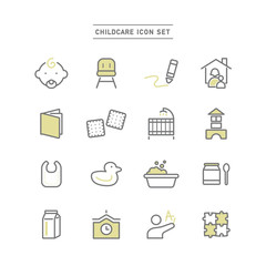 CHILDCARE ICON SET