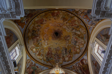 Colli a Volturno, Isernia, Molise. Church of S. Leonardo. Wiew