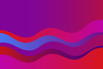 Abstract vector pink and violetcolor background with curved lines. Pattern backdrop for landing pages.