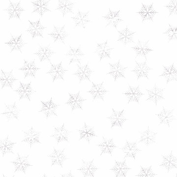 Winter background with snowflake motif. Abstract pattern.