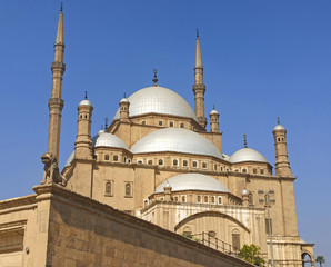 Fototapeta na wymiar The great mosque of Muhammad Ali - Alabaster 