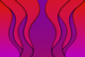 Abstract vector pink and violetcolor background with curved lines. Pattern backdrop for landing pages.