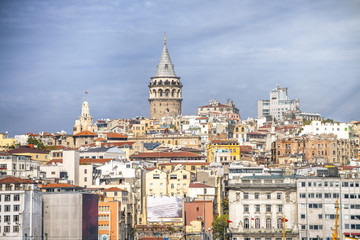 Fototapeta na wymiar Istanbul cityscape and buildings, Turkey