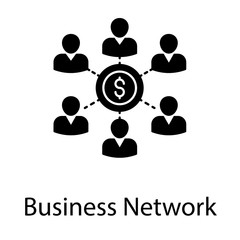 Business Network Vector 