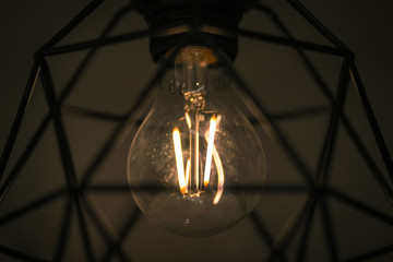 diode lamp with a ceiling in the form of a cell