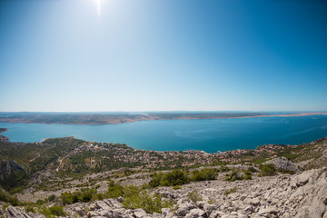 sea and coast of croatia.