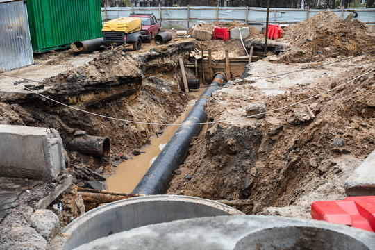 Repair of roads and underground utilities.