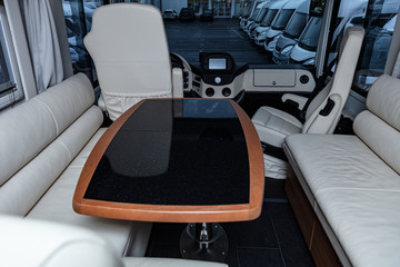 Naklejka premium Car, rich, comfort, caravan, family vacation