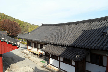 Fototapeta na wymiar Gwanchoksa Temple of South Korea