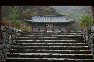 Fototapeta premium Gwanchoksa Temple of South Korea