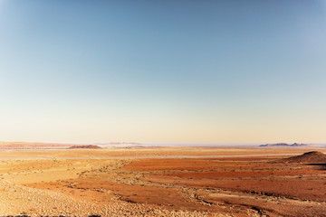 Fototapeta na wymiar Beautiful desert landscape of Namibia, Africa