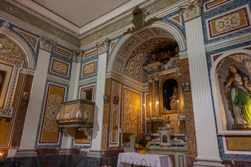 Teano, Campania. Church of Santa Maria Celestina. Pretty and small church, dating back to the 16th...