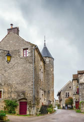 Fototapeta na wymiar Street in Chateauneuf, France