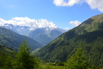 Obraz na płótnie Canvas alta montagna