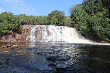 waterfall in park