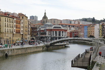 Fototapeta na wymiar View of Bilbao