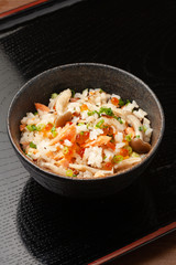 鮭の炊き込みご飯