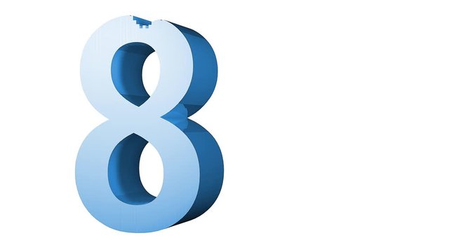 N&uacute;mero ocho 8