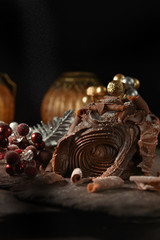 Chocolate Yule Log II