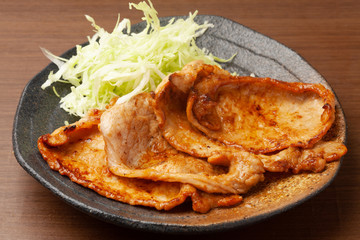 豚ロースの味噌漬け焼き