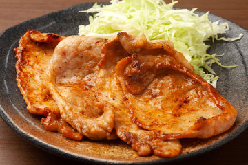 豚ロースの味噌漬け焼き