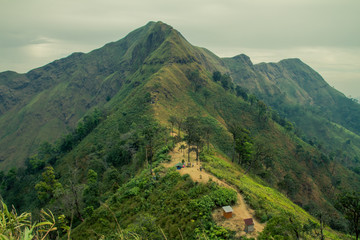 view of mountains