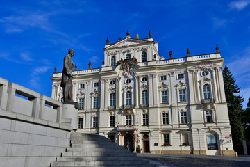 Fototapeta na wymiar Archbishop Palace, Prague Castle, Czech Republic