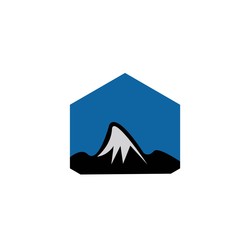 Mountain icon Logo Template