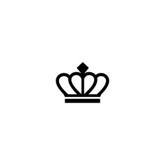 crown icon vector design symbol