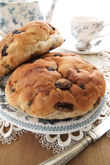 English toasted teacakes a popular afternoon snack