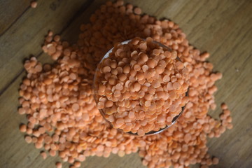 Red Dry Organic Lentils