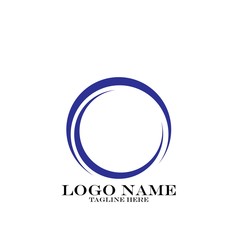 Circle vector illustration icon Logo