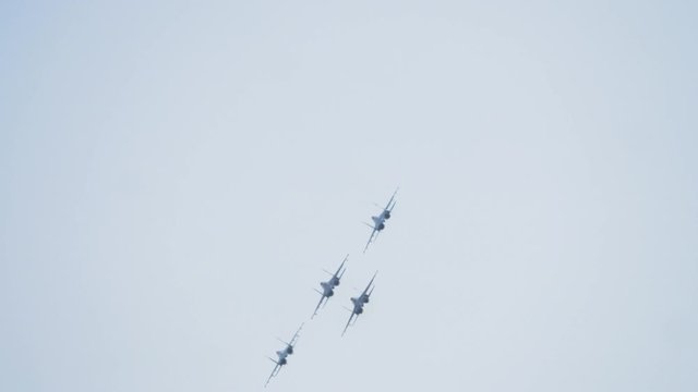 Military jets Squadron aerobatic team