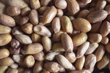 Peeled Peanuts. Groundnuts