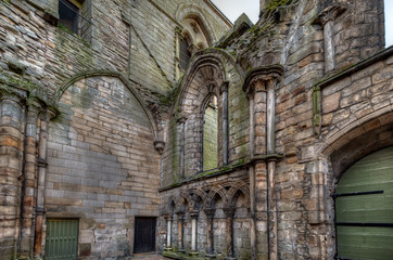 Palace of Holyrood House - The attractive city of Edinburgh - Scotland - United Kingdom