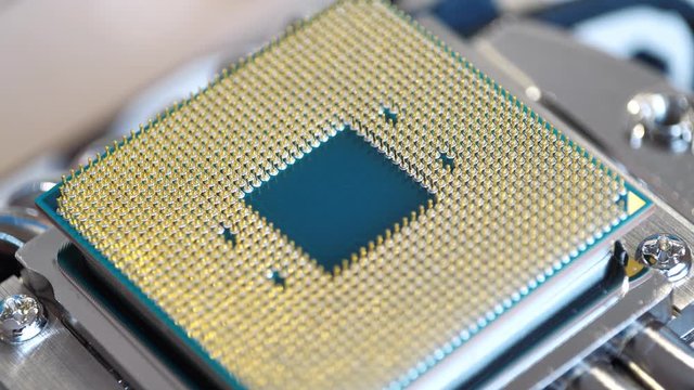 Central processing unit with processor cooling system