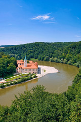 Fototapeta na wymiar Kloster Weltenburg, Oberbayern, Bayern, Deutschland