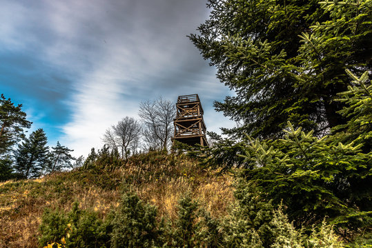 Bieszczady Mountains in the autumn mood.