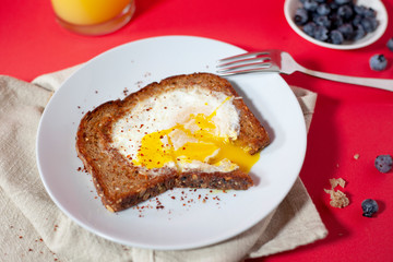 Egg In A Hole Dish