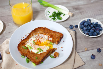 Egg In A Hole Dish