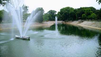 fountain in the park