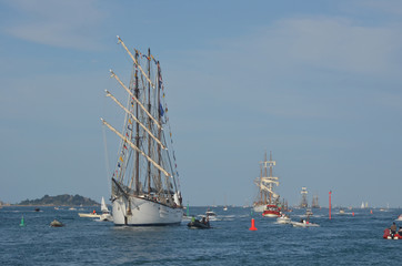 Old rigging (vieux grément), Paimpol, Festival des chants marins, Bretagne, France