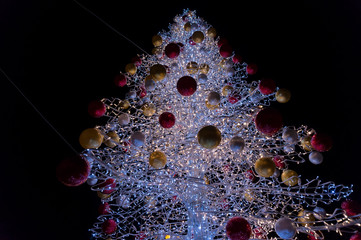 Abstract galaxy, cosmic seamless pattern with space and stars way