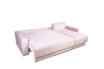 Sleeping beige sofa