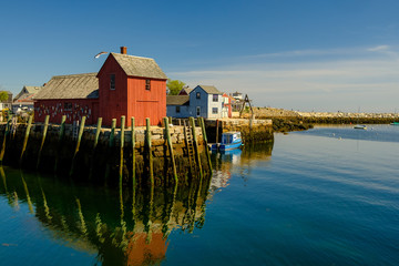 Quiet Rockport Harbor